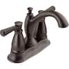 Delta Linden 4 in. Centerset 2-Handle Bathroom Faucet in Venetian ...