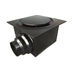 Low Profile 110 CFM Quiet Ceiling Bathroom Ventilation Fan 0.9 Sones, Oil Rubbed Bronze