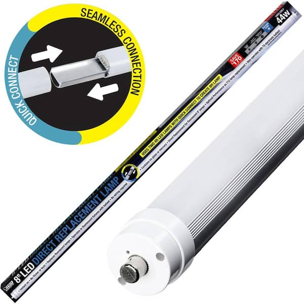 led replacement for t12 fluorescent tubes home depot