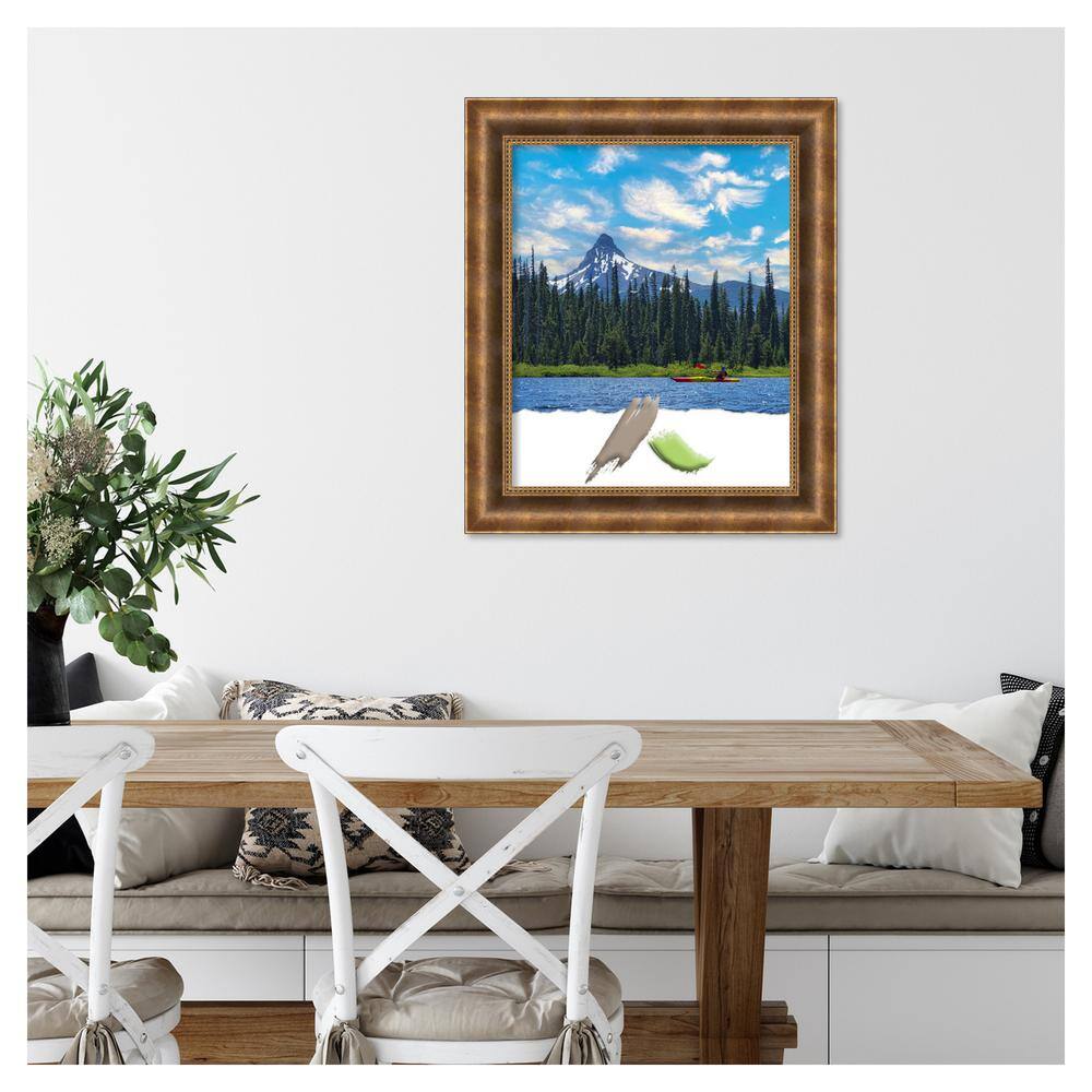Manhattan Bronze 18x22 Pine Wood Picture Frame