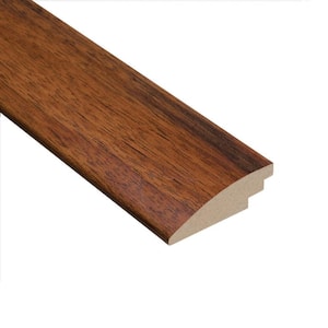 Manchurian Walnut 3/8 in. Thick x 2 in. Wide x 78 in. Length Hard Surface Reducer Molding