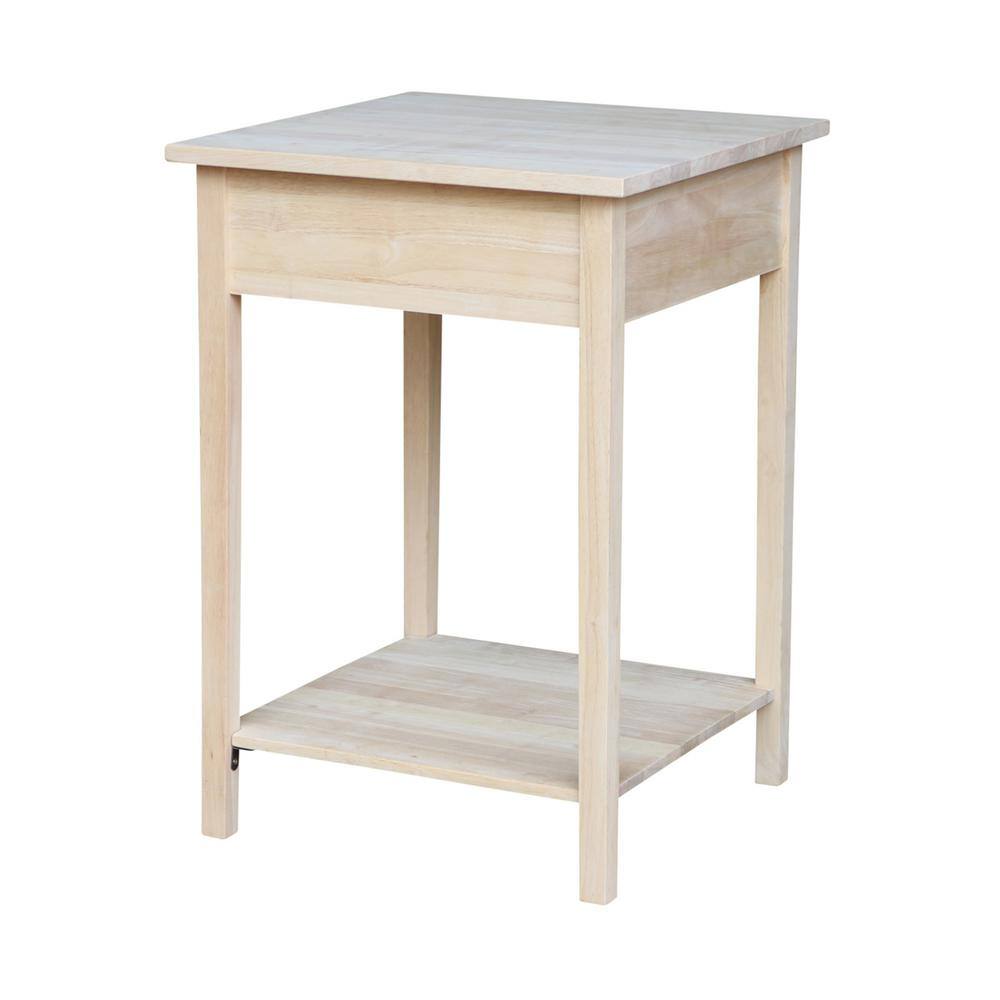 Unfinished Storage End Table - thumbnail 6
