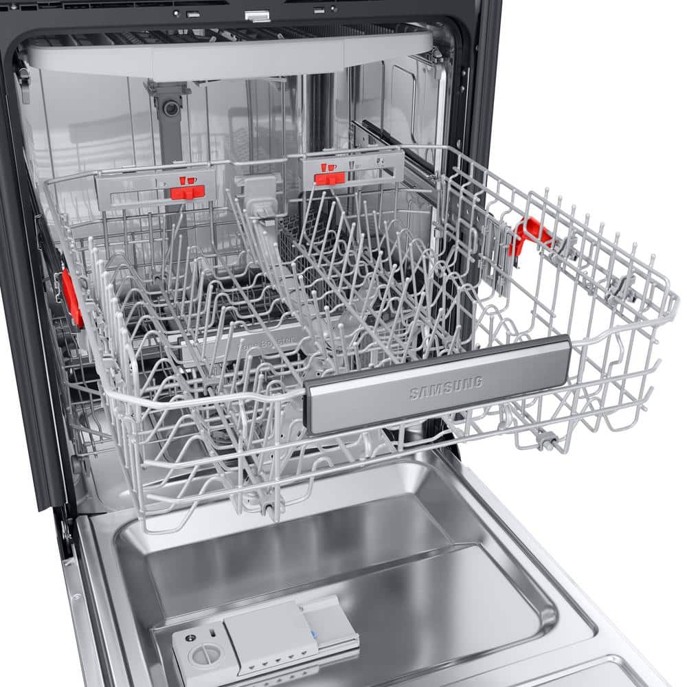 Stainless Steel Smart Built-In Dishwasher with Wi-Fi and 3 Racks