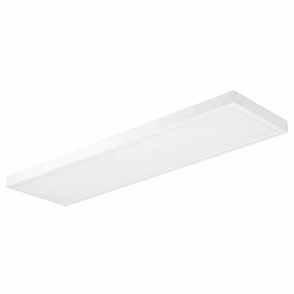 1X4 White Integrated LED Commercial Flat Panel Troffer Light, CCT & Wattage Selectable 6000 Lumens price history on PriceWatchPro