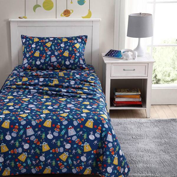 【セット】between the sheets / BlueMoon,Blue Your Zone 2 Piece Next Generation Comforter and Sham Set