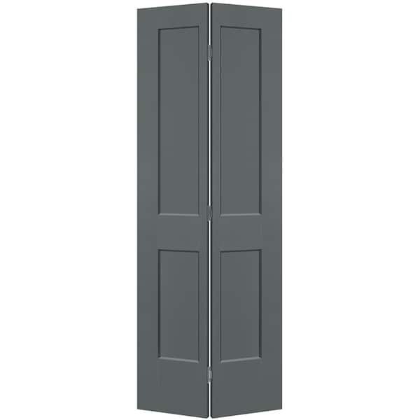 Masonite 30 in. x 80 in. 2-Panel Logan Hollow Core Cordite Molded Composite Bi-Fold Door