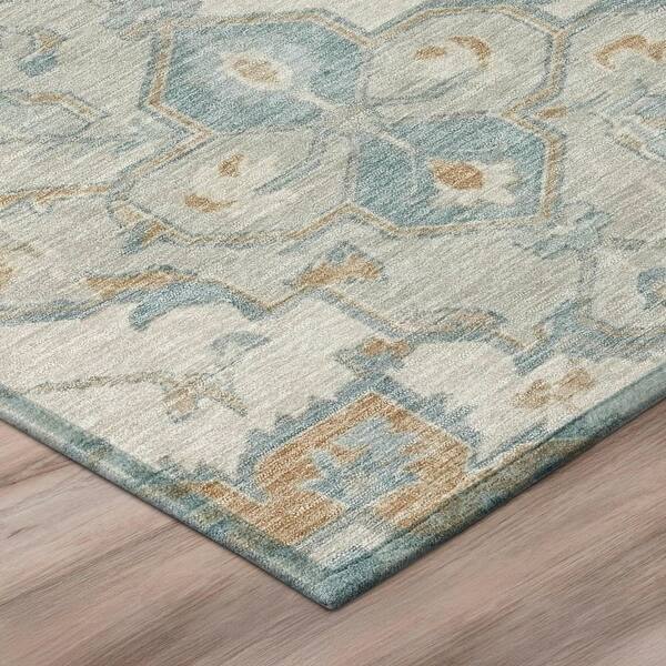 Chantille Machine Washable Indoor/Outdoor Abstract ACN3027 Taupe 2 ft. x 3 ft. Accent Rug