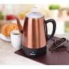 Euro Cuisine 12-Cup Copper Electric Percolator PER12 - The Home Depot