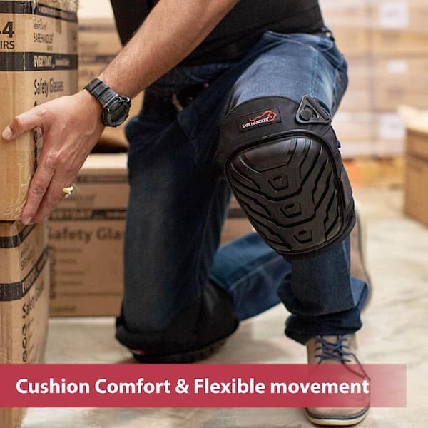 BISON LIFE Professional Crystal Gel Knee Pads BLSH-HD-PVC-KP