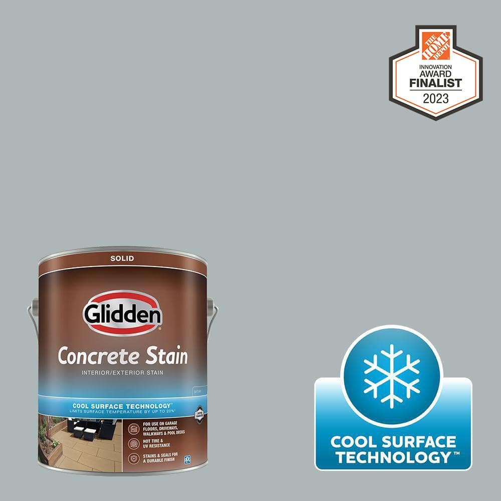 Glidden 1 gal. PPG1038-4 Smoke Screen Solid Interior