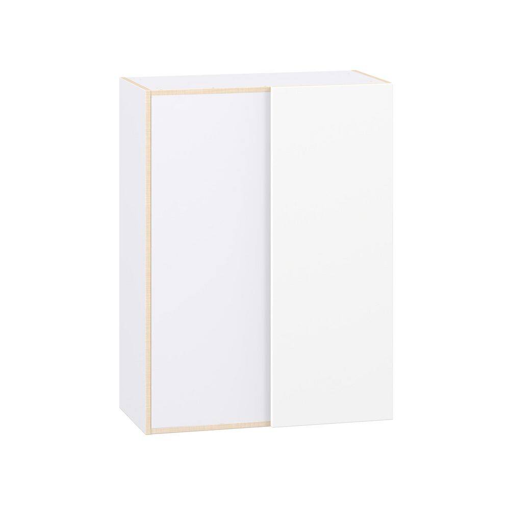 Timberline 30 in. W x 24 in. D x 40 in. H Assembled Slab Wall Blind Corner Kitchen Cabinet in Bright White price history on PriceWatchPro