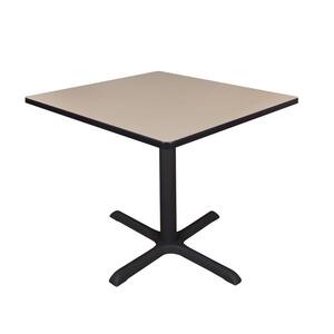 Cain Beige Square 42 in. Breakroom Table