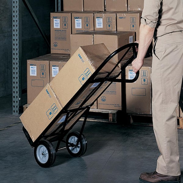 Tuff Truck Economy Truck, 400 lb Capacity, 16 x 16.25 x 51.5, Black Enamel Tuff Truck Economy Truck, 400 lb Capacity, 16 x 16.25 x 51.5, Black Enamel