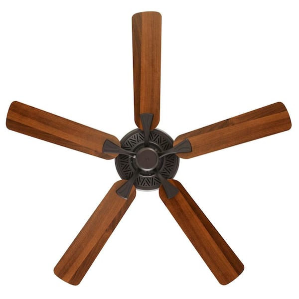 Hampton bay SW20006 ORB Claret 52 in. Indoor Oil 2024 Rubbed Bronze Ceiling Fan with