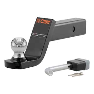 7,500 lbs. 4 in. Drop Trailer Hitch Ball Mount Draw Bar Towing Starter Kit with 2 in. Ball (2 in. Shank)