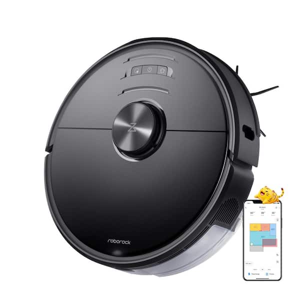 ROBOROCK S6 MaxV Robotic Vacuum Cleaner with ReactiveAI and Lidar Navigation, 2500Pa Strong Suction, Intelligent Mopping