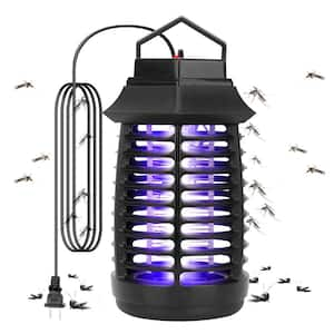 Electric UV Mosquito Killer Lamp Insect Killer Light Pest Fly Trap Catcher with Anti-Shock Protective Grids & Low Noise