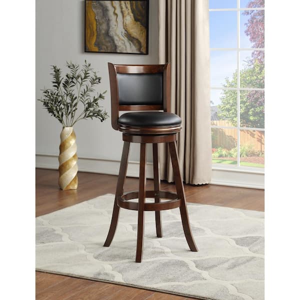 Seville Classics Adjustable Height Swivel Bar Stool