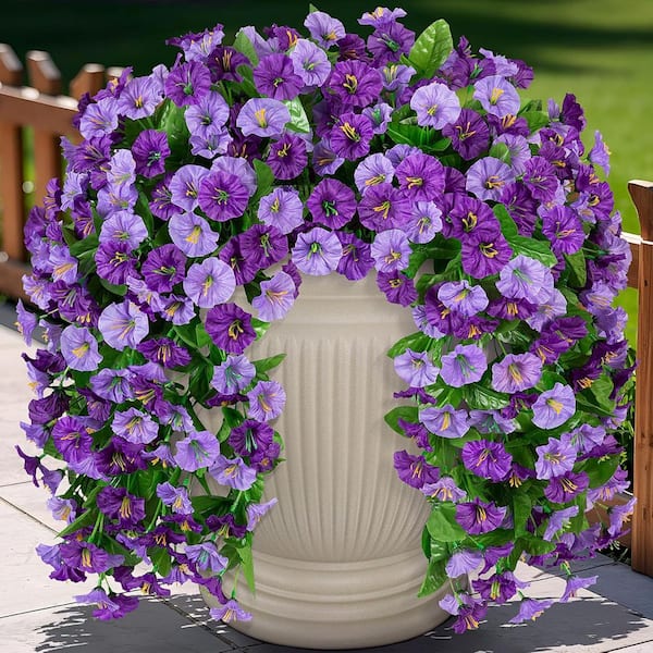 未開封　MORNING GLORY Synthetic 14 in. Green Indoor/Outdoor Artificial Morning Glory Flower