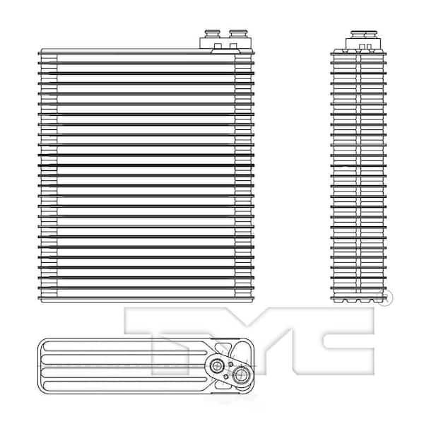 TYC A/C Evaporator Core