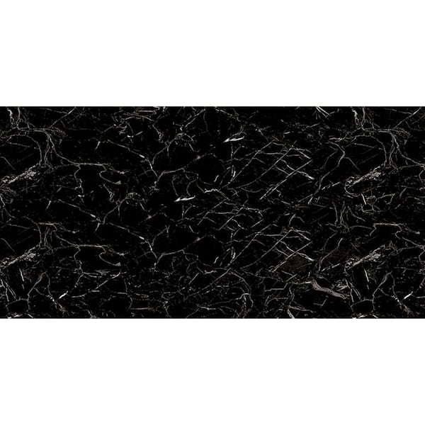 Falkirk Moray 2/25 in. x 2 ft. x 1 ft. Peel  and Stick Black Foam Decorative Wall Paneling (1-Pack)