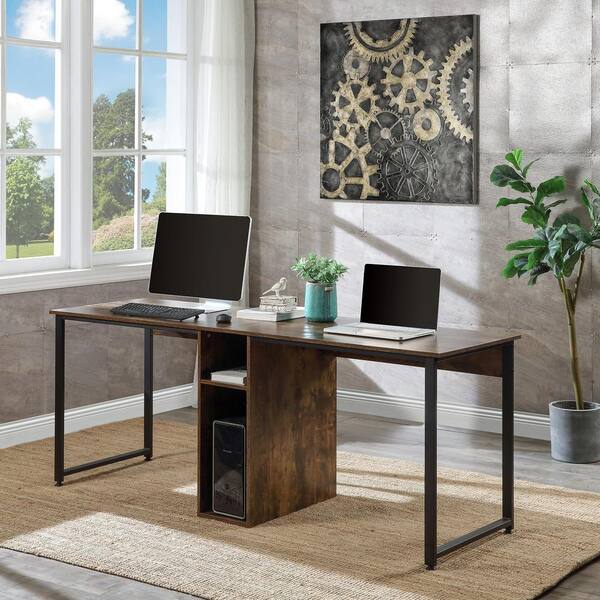 Horatio Warm Brown Small Office Desk