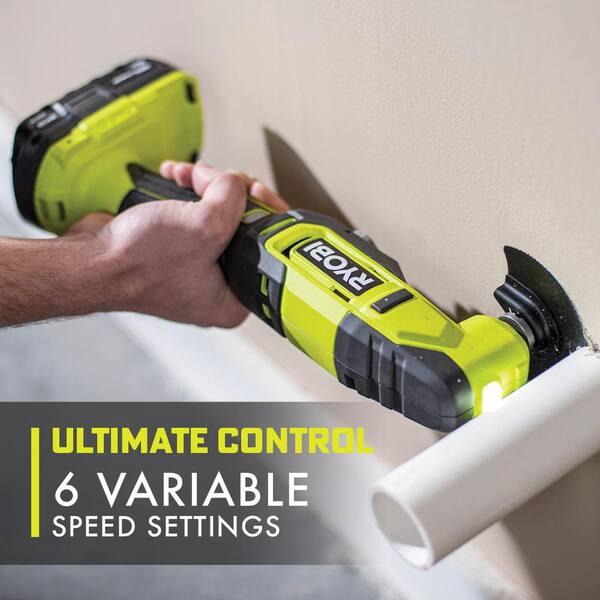 thumbnail image 2 of RYOBI RMT18-0 18V ONE+ Cordless Multi-Tool - Bare Tool For Cutting & Sanding 2 of 13