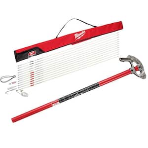 60 ft. Fiberglass Fish Stick Low/Mid/High Flex Combo Kit with 1/2 in. Aluminum Conduit Bender and Handle