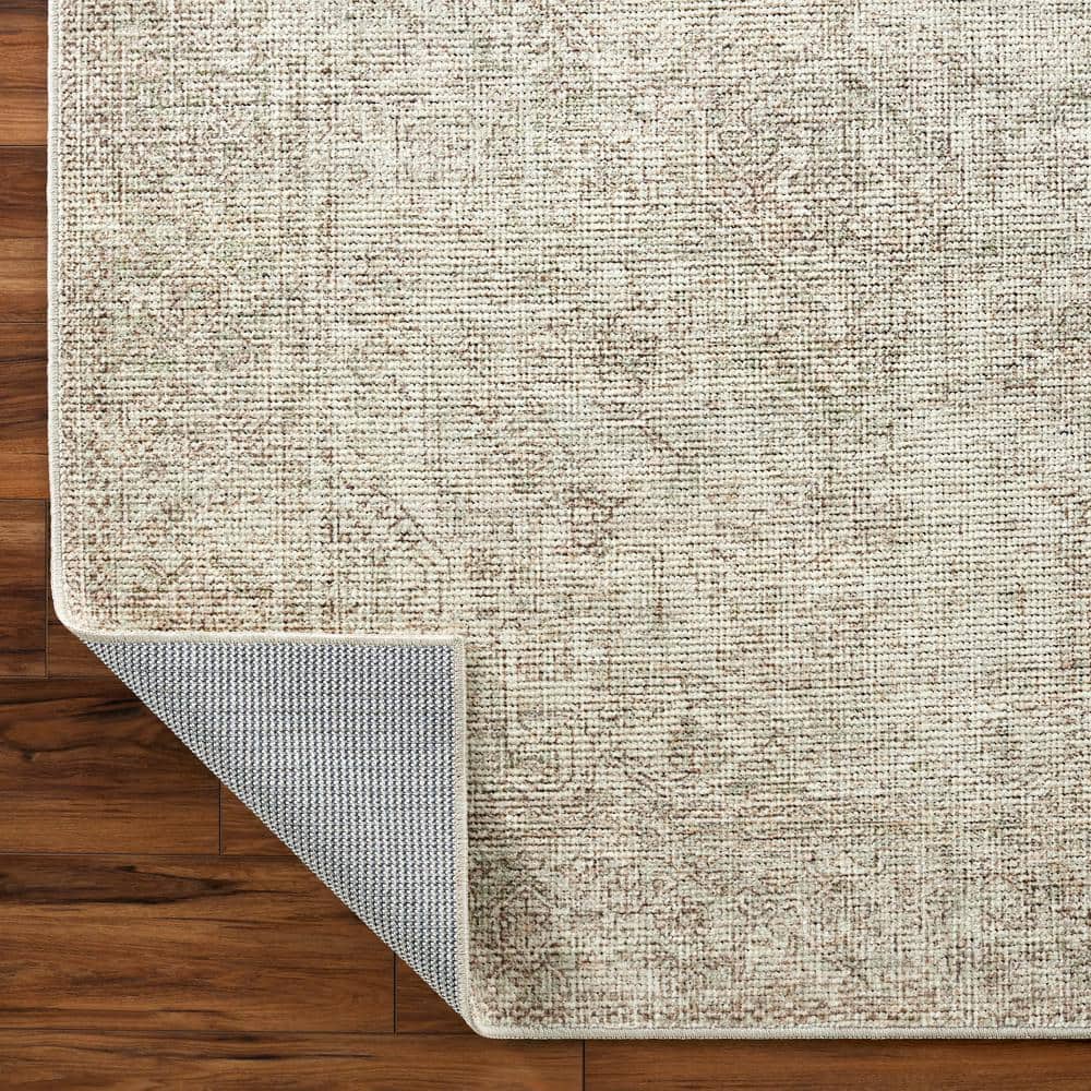 Becki Owens Green Synthetic Rectangular Area Rug 7'10" x 10'