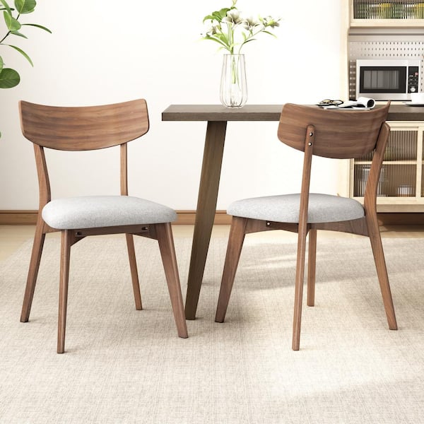CHRISTOPHER KNIGHT HOME Chazz Light Beige Fabric Upholstered Dining Chair (Set of 2)