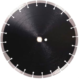 16 in. Asphalt Segmented Rim Diamond Saw Blade with High Segment Strength Undercut Protection