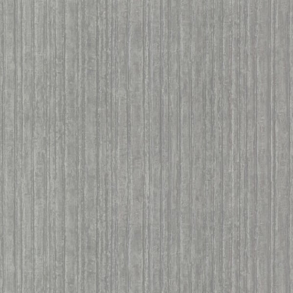 Vintage Tin Brushed Nickel Grey Wallpaper