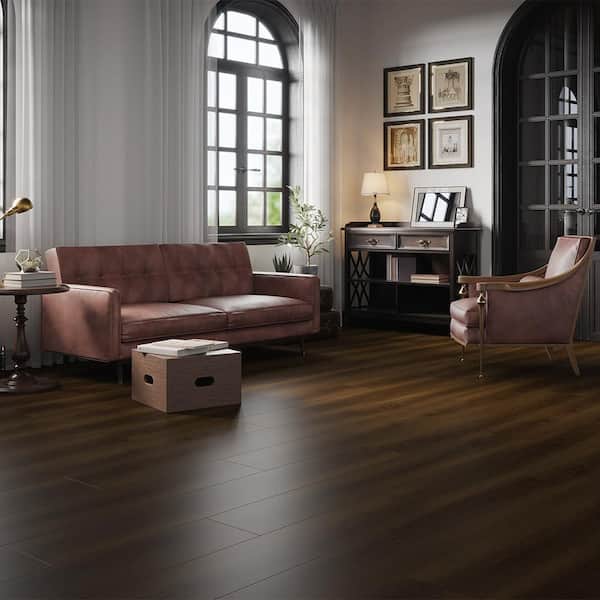 Witty Bloomington 28 MIL x 9 in. W x 60 in. L Click Lock Waterproof Luxury Vinyl Plank Flooring (30.17 sq. ft./Case)