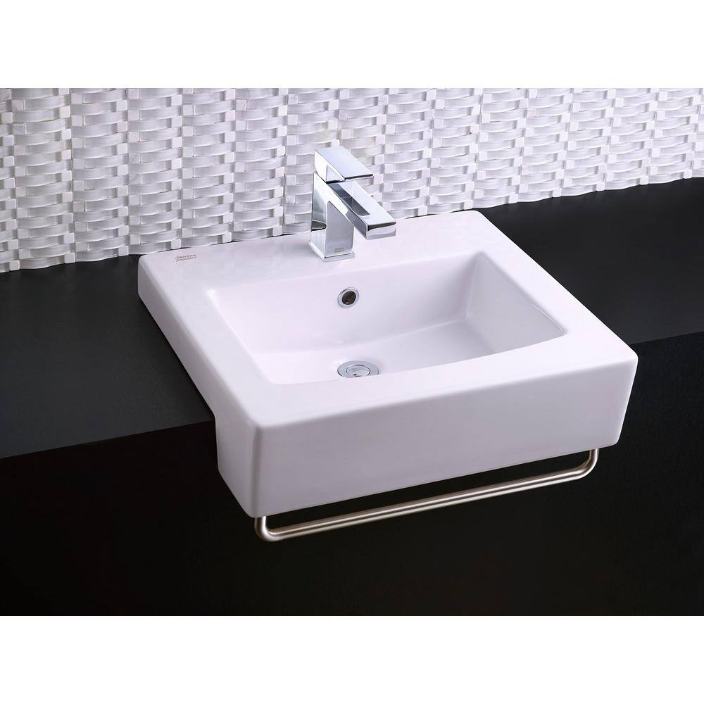 Polished Chrome Ceramic Hand Towel Bar for Sink Mount