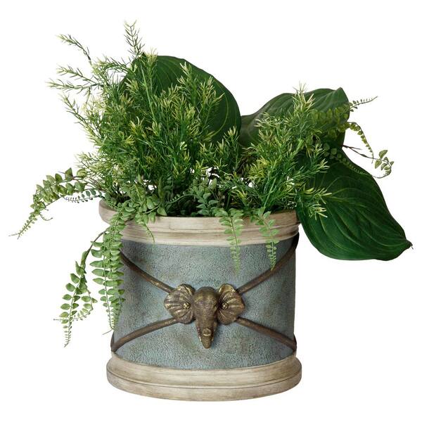 Bombay Outdoors Raja Elephant Planter
