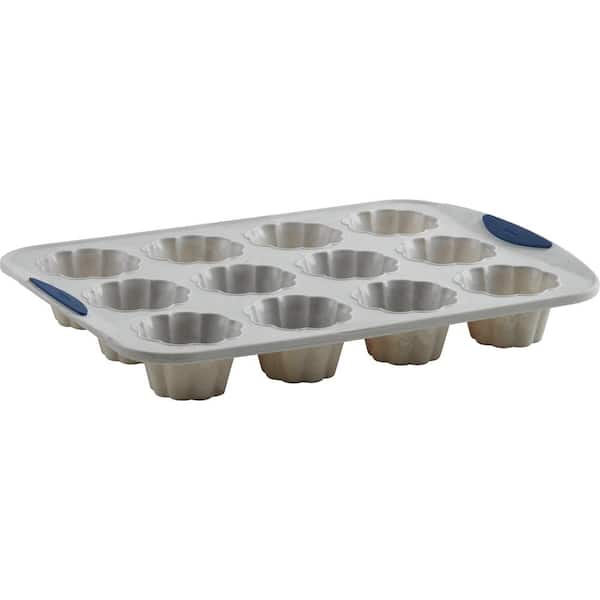 Trudeau 12-Count Flower Cupcake Structure Silicone Marble Finish Baking Pans  (2-Pack) 05119011QVC - The Home Depot