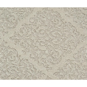 Copenhagen - Soft Spoken - Beige 42.1 oz. Nylon Pattern Installed Carpet