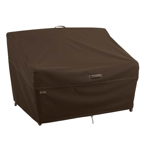 Classic Accessories Madrona Rainproof 58 in. Patio Sofa/Loveseat Cover