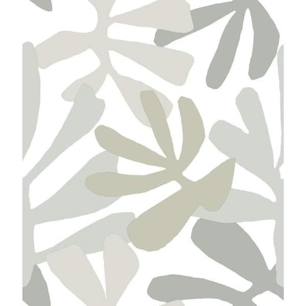York Wallcoverings 34.17 sq. ft. Kinetic Tropical Peel and Stick Wallpaper