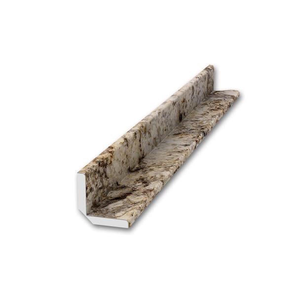 FlexStone 1.5 in. x 1.5 in. x 95 in. Inside Corner Trim in Golden Beaches
