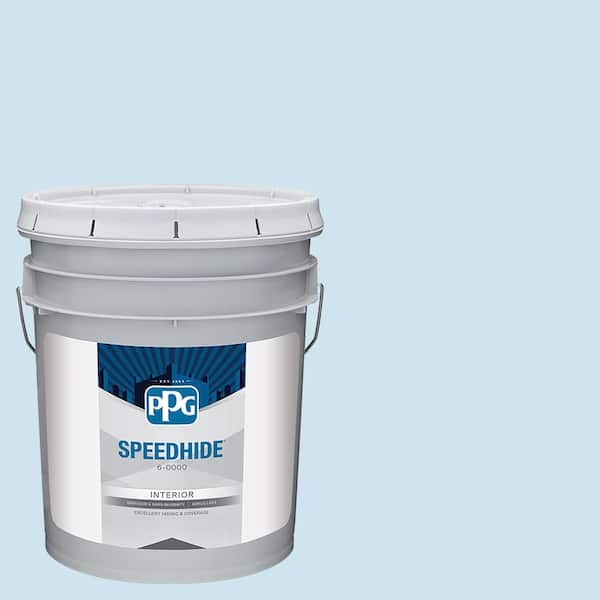 5 gal. PPG1237-2 Diamond Blue Semi-Gloss Interior Paint