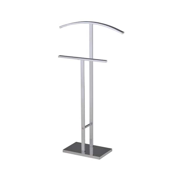 Kings Brand Furniture Chrome Metal Clothes Rack 16 in. W x 39 in. H