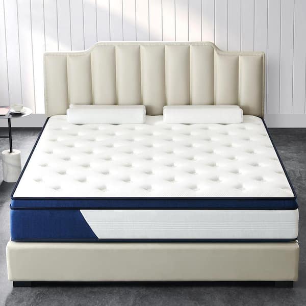 10 in. Full Medium Hybrid Mattress, Bed-in-a-Box Mattress