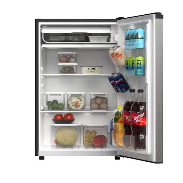 新品　ミニ冷蔵庫　Mini refrigerator グレー TCL 3.1 cu. ft. Compact Single Door Mini Refrigerator without