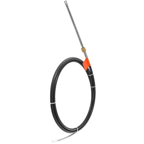 SKYSHALO Boat Steering Cable, 17 ft. Outboard Marine Rotary Steering Cable, 1/2 Ton High Tensile Strength, Replacement Steering