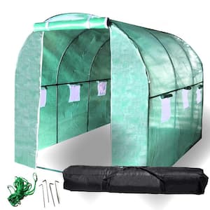 Backyard Expressions 118 in. x 79 in. x 79 in. Tunnel Greenhouse with Carry/Storage Bag
