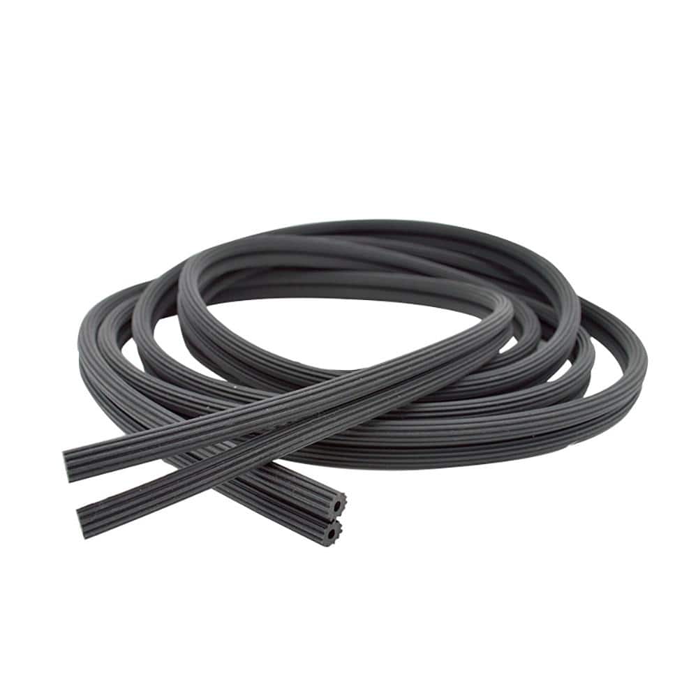 Yaomiao Black Vinyl Flat Screen Spline – 150ft Roll, 0.29" Width, 0.092" Thick, For Window & Patio Door Screens