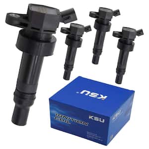 Ignition Coils, Compatible with Select Hyundai and Kia Car Models (4-Pack)