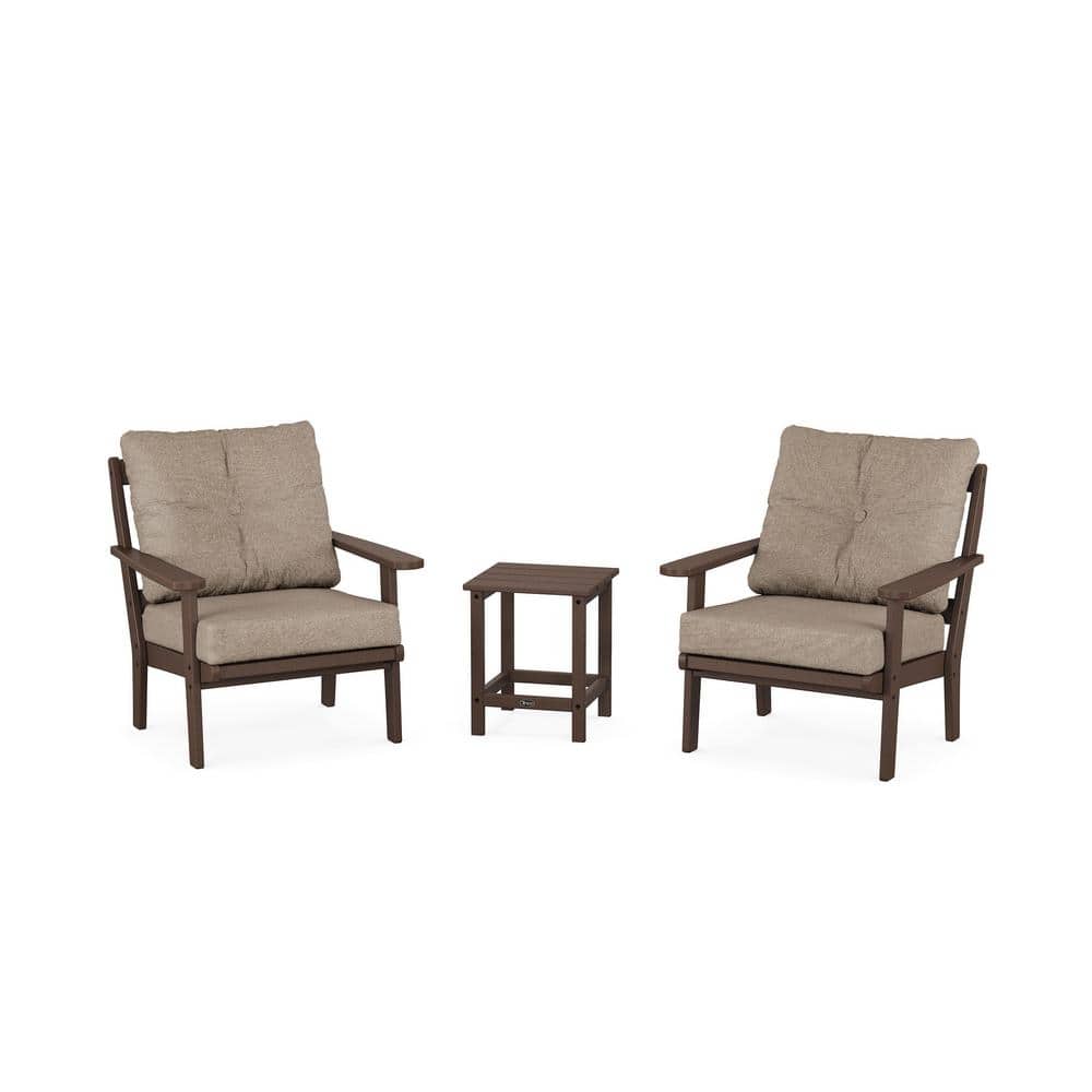 Trex Outdoor Furniture Cape Cod Vintage Lantern 3Piece Plastic Patio