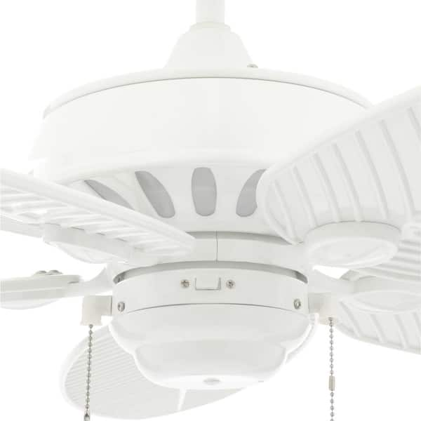 Generation Lighting Cruise 52 in. Indoor/Outdoor White Ceiling Fan